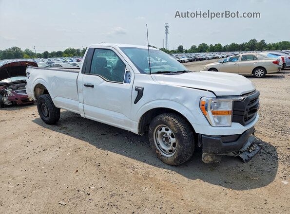 1FTMF1CB3NKD48843 2022 FORD F150 White Передня права чверть