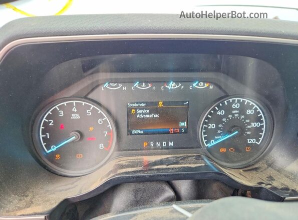 1FTMF1CB3NKD48843 2022 FORD F150 White Вид щитка приладів