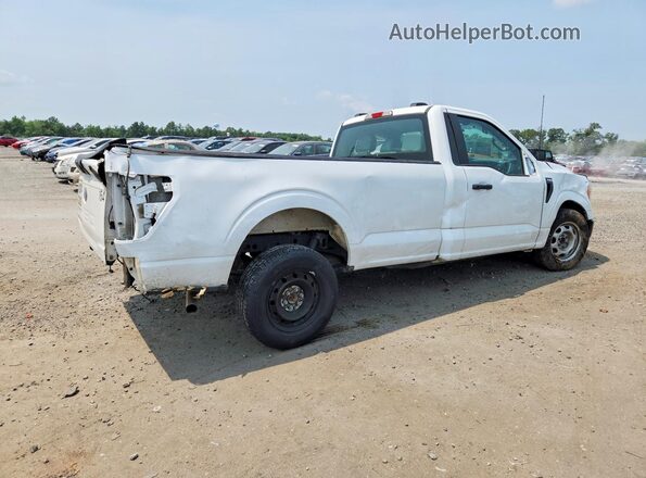 1FTMF1CB3NKD48843 2022 FORD F150 White Задня права чверть