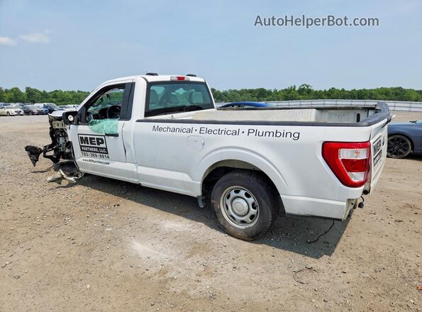 1FTMF1CB3NKD48843 2022 FORD F150 White Задня ліва чверть