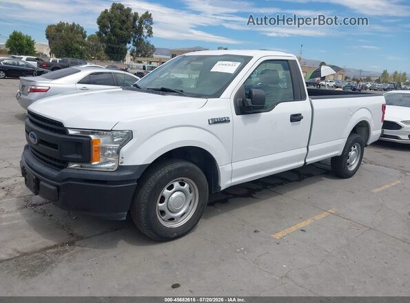 1FTMF1CB4KKE50731 2019 FORD F150 White Front left