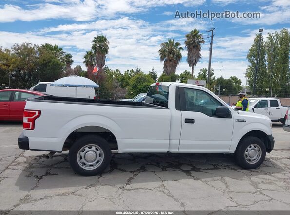 1FTMF1CB4KKE50731 2019 FORD F150 White Rear interior view