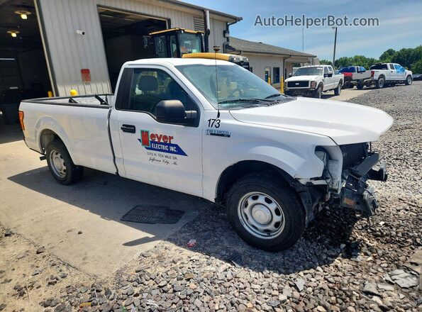 1FTMF1CB5JKD06412 2018 FORD F150 White Przód prawy