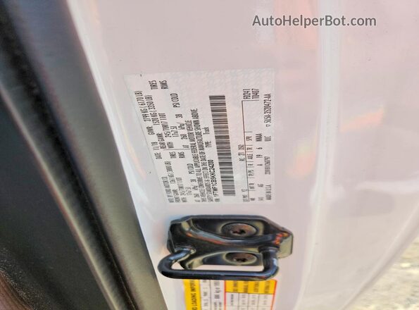 1FTMF1CB5KKC24200 2019 FORD F150 White Շարժիչի բաժամունքի տեսք