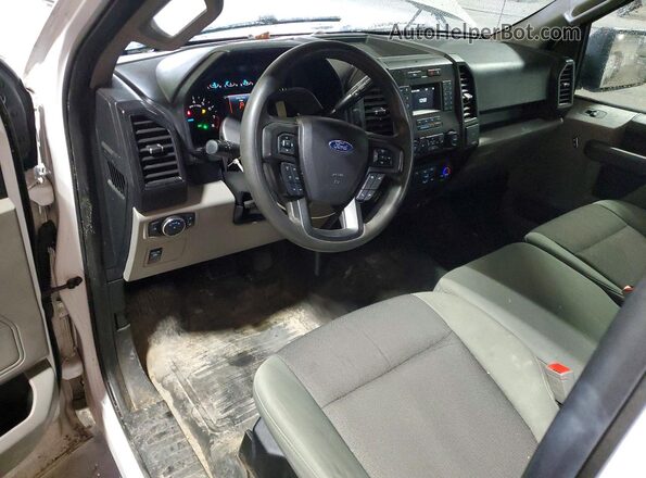 1FTMF1CB5LKD32379 2017 FORD F150 White Dashboard view