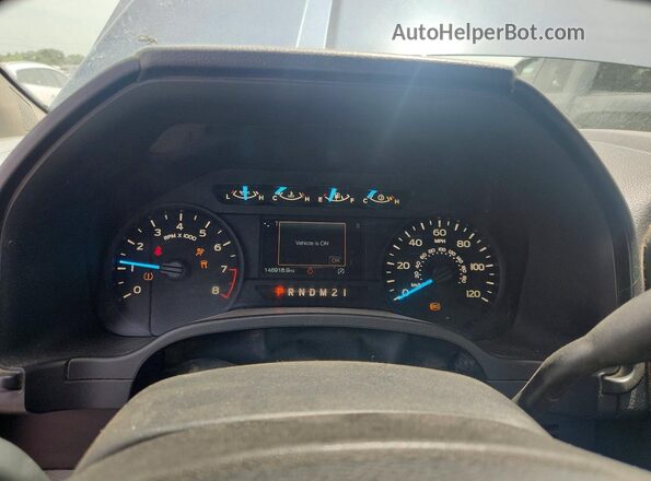 1FTMF1CB5LKD72333 2020 FORD F150 Blue ხელსაწყოთა პანელის ხედი