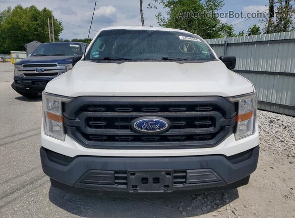 1FTMF1CB5NKD30697 2022 FORD F150 White Front view