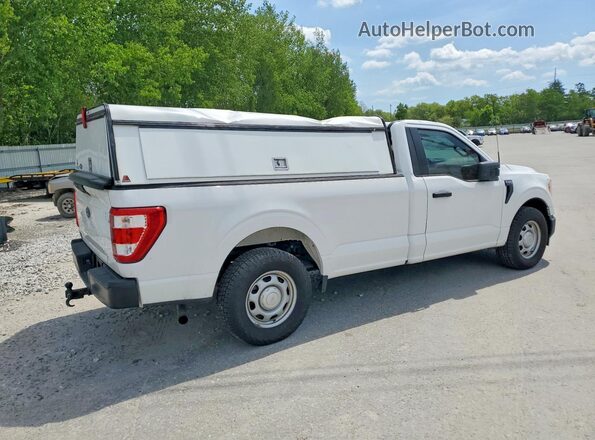 1FTMF1CB5NKD30697 2022 FORD F150 White Rear right
