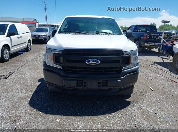 1FTMF1CB6JKF31308 2018 FORD F150 White ხელსაწყოთა პანელის ხედი