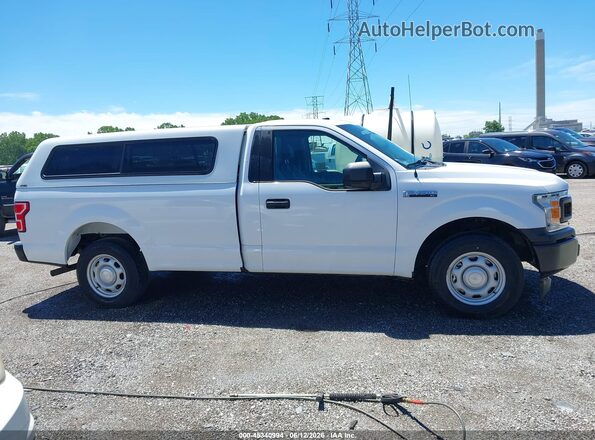 1FTMF1CB6JKF31308 2018 FORD F150 White უკანა სალონის ხედი