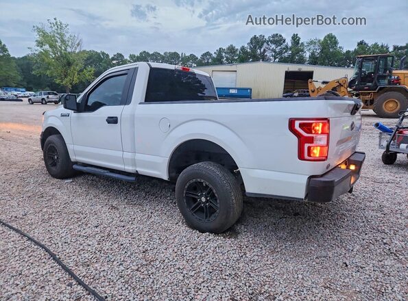 1FTMF1CB6KFB64405 2019 FORD F150 White Trasero izquierdo