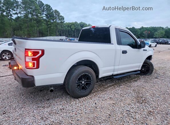 1FTMF1CB6KFB64405 2019 FORD F150 White Trasero derecho