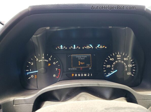 1FTMF1CB6LFC64022 2020 FORD F150 Белый Вид щитка приборов