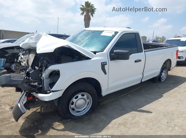 1FTMF1CB6NKE58639 2022 FORD F150 White Front left