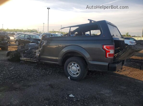 1FTMF1CB7JKC20485 2018 FORD F150 Серый Задняя левая четверть