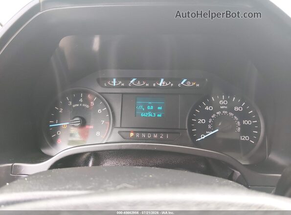 1FTMF1CB7KKE49041 2019 FORD F150 Red Vista de los asientos traseros