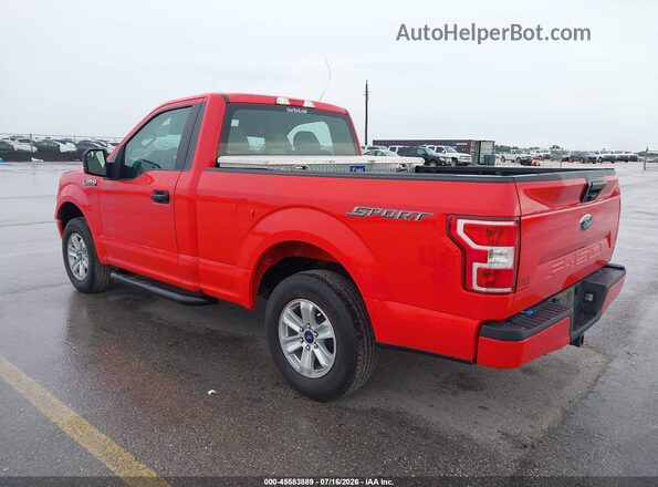 1FTMF1CB7LKE91016 2020 FORD F150 Red Tył lewy