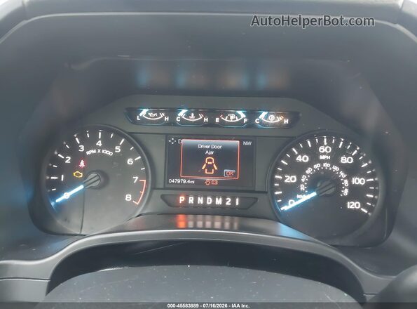 1FTMF1CB7LKE91016 2020 FORD F150 Red Widok tylnych siedzeń
