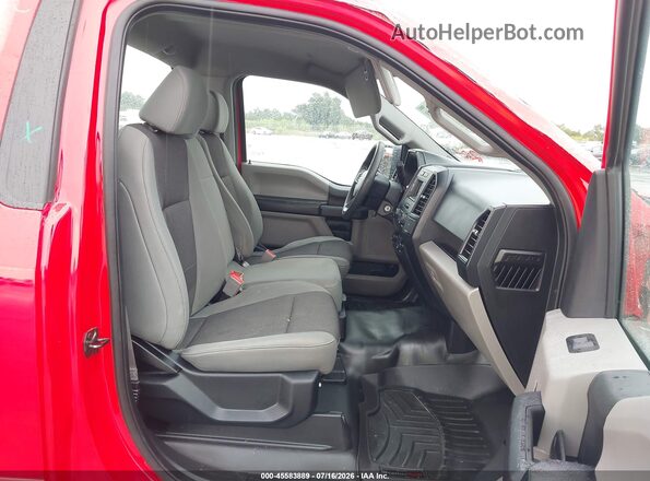 1FTMF1CB7LKE91016 2020 FORD F150 Red Widok wnętrza z przodu