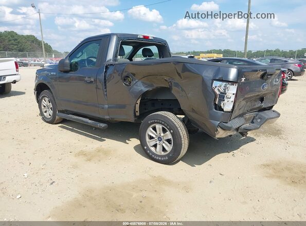 1FTMF1CB8JFB38208 2018 FORD F150 Gray უკანა მარცხენა