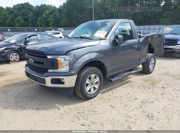 1FTMF1CB8JFB38208 2018 FORD F150 Gray წინა მარცხენა ხედი სამი მეოთხედიდან