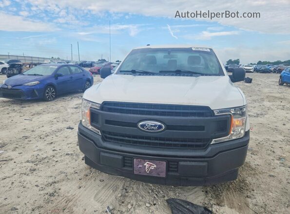 1FTMF1CB8KFA42581 2019 FORD F150 White Вид спереду