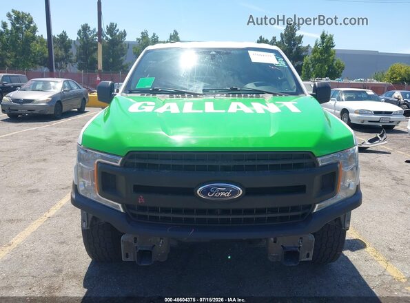 1FTMF1CB8KKC23736 2019 FORD F150 Yellow Vista interior trasera