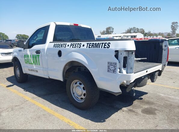 1FTMF1CB8KKC23736 2019 FORD F150 Yellow Trasero izquierdo