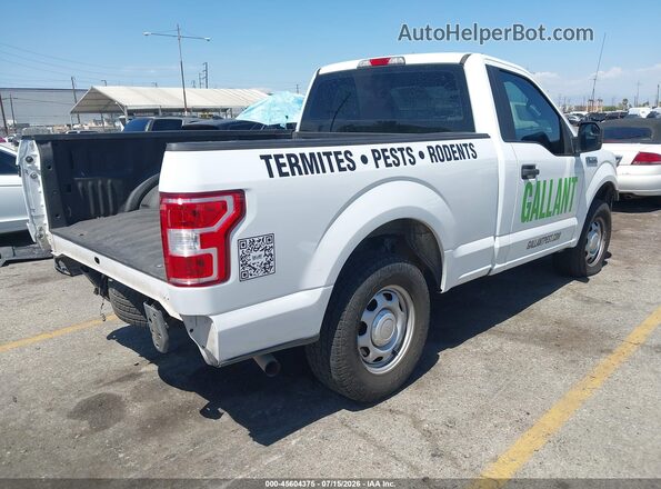 1FTMF1CB8KKC23736 2019 FORD F150 Yellow Trasero derecho
