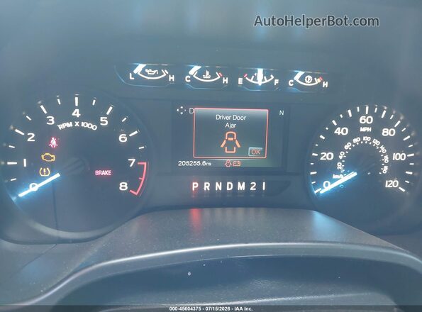 1FTMF1CB8KKC23736 2019 FORD F150 Yellow Vista de los asientos traseros