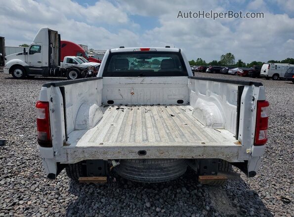 1FTMF1CB8MKE36852 2021 FORD F150 Белый Вид задних сидений