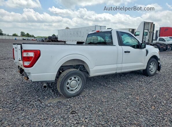 1FTMF1CB8MKE36852 2021 FORD F150 Белый Задняя правая четверть