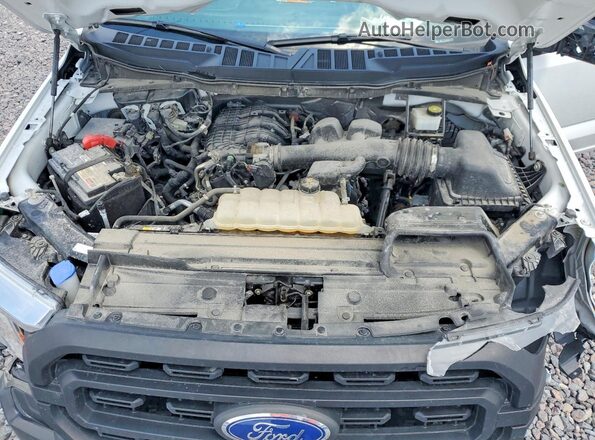 1FTMF1CB8MKE36852 2021 FORD F150 Белый Вид задней части салона