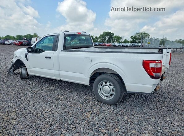 1FTMF1CB8MKE36852 2021 FORD F150 Белый Задняя левая четверть