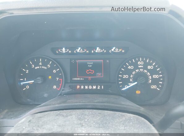 1FTMF1CB9JKC73270 2018 FORD F150 White Widok tylnych siedzeń