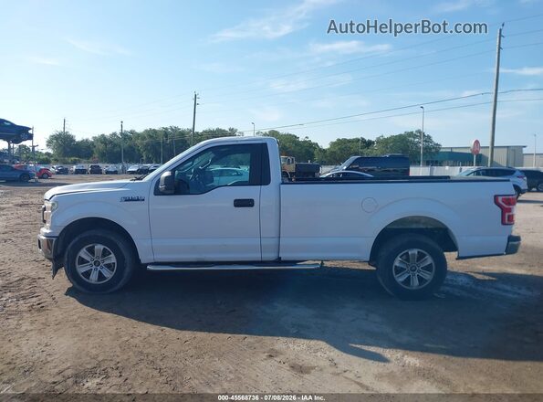 1FTMF1CB9JKC73270 2018 FORD F150 White Widok wnętrza 360 stopni