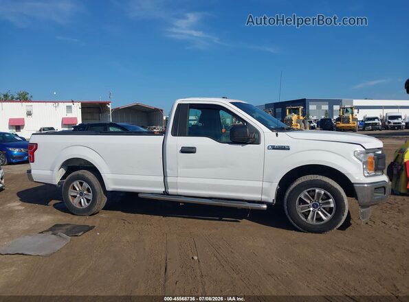 1FTMF1CB9JKC73270 2018 FORD F150 White Widok wnętrza z tyłu