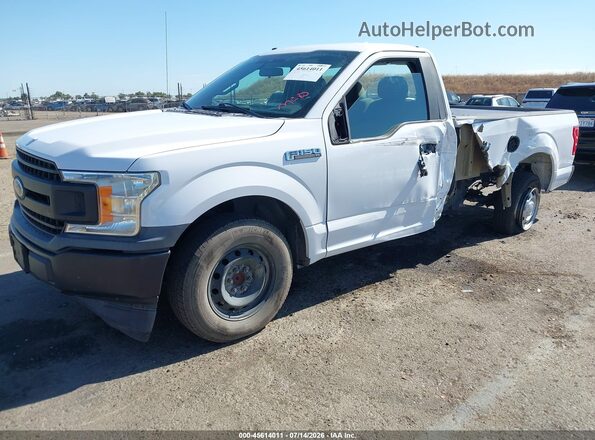 1FTMF1CB9KKD13252 2019 FORD F150 White Front left