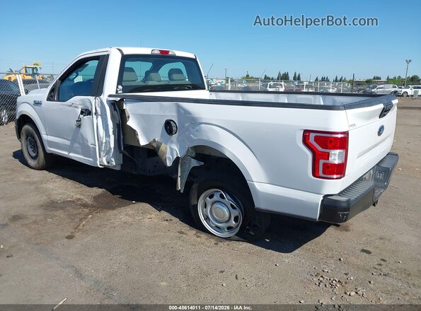 1FTMF1CB9KKD13252 2019 FORD F150 White Rear left