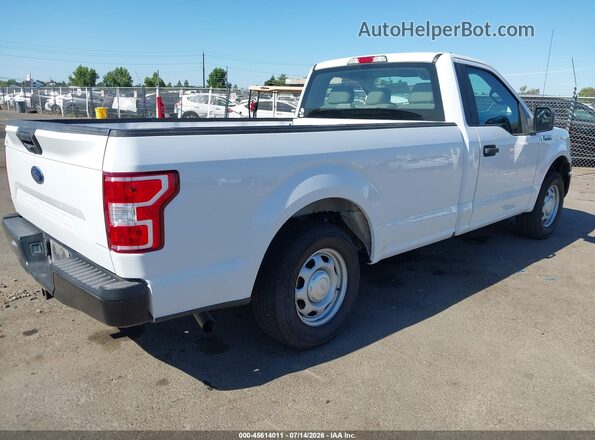 1FTMF1CB9KKD13252 2019 FORD F150 White Rear right