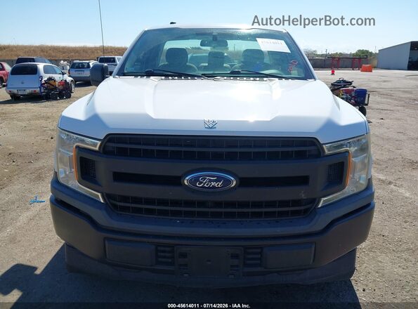 1FTMF1CB9KKD13252 2019 FORD F150 White Rear interior view