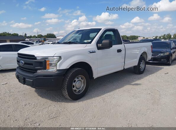1FTMF1CB9KKE48702 2019 FORD F150 White Front left