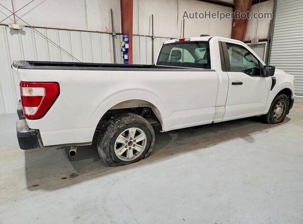 1FTMF1CB9MKD02447 2021 FORD F150 White უკანა მარჯვენა