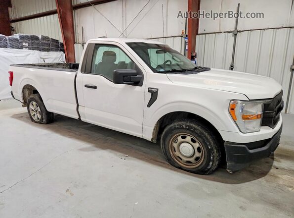 1FTMF1CB9MKD02447 2021 FORD F150 White წინა მარჯვენა