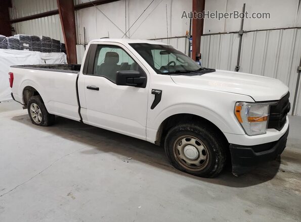 1FTMF1CB9MKD02447 2021 FORD F150 White 