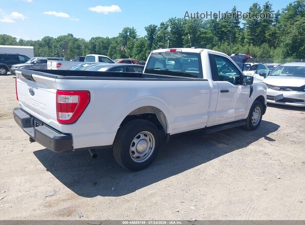 1FTMF1CB9MKE02998 2021 FORD F150 White Tył prawy