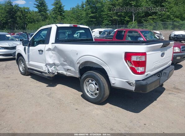 1FTMF1CB9MKE02998 2021 FORD F150 White Tył lewy