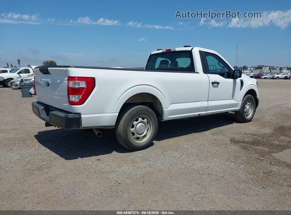 1FTMF1CB9PKE94215 2023 FORD F150 White უკანა მარჯვენა