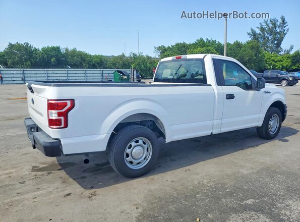 1FTMF1CBXJKF50590 2018 FORD F150 White Tył prawy