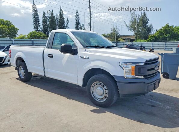 1FTMF1CBXJKF50590 2018 FORD F150 White Przód prawy